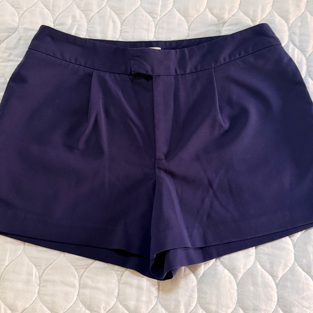 a new day Navy High-Waist Tailored Shorts